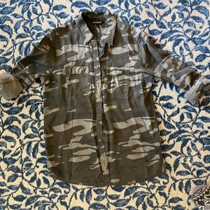 Express Camo Button-Down